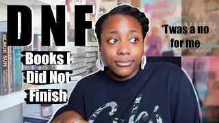 BOOKS I DNF'D | All The Books I Did Not Finish July-Dec 2021 [CC]