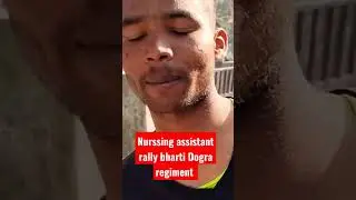 nursing assistant rally bharti Dogra regiment center Ayodhya #athlete #indian #bharti #sports #army