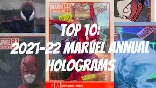 Top 10: 2021-22 Marvel Annual Hologram cards