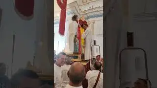 Uscita di San Rocco dalla chiesa di San Francesco