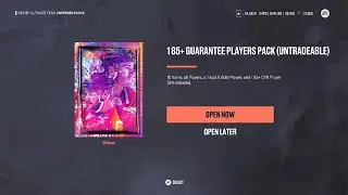 NHL 23 HUT 1 85+ Guarantee Players Pack (PS5) 1 85+ Guarantee Players Pack Opening 🔥
