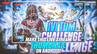 MAKE THIS AMAZING BGMI LIVE STREAM THUMBNAIL IN PICSART 🔥 #bgmi #pubgmobile #thumbnail #tutorial 