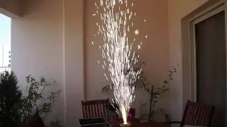 2m 30 sec gerbs, MJD PYRGOS FIREWORKS
