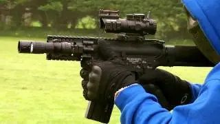 M4 Zombie Killer Custom built CQB Airsoft Gun by domainofairsoft