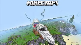 Can I Survive a BIG Plane Crash? | Minecraft Gameplay