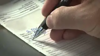 Proper Method for Preparing a Label for a Syringe