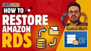How To Restore an Amazon RDS DB Instance from a DB Snapshot