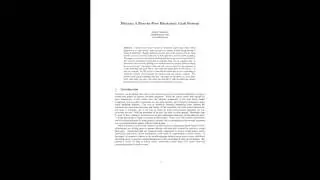 bitcoin white paper audio visual presentation for reading impaired