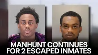Manhunt continues for 2 inmates that escaped Philadelphia prison