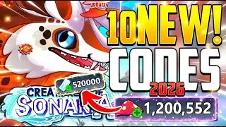 НОВИНКА 2026!💥КОД⚠️ КОДЫ ДЛЯ CREATURES OF SONARIA 2026 - КОДЫ ДЛЯ CREATURES OF SONARIA В ROBLOX -...