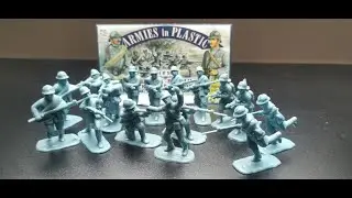 Armies in plastic WW1 French army in adrian helmets Toy soldiers review