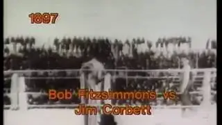Bob Fitzsimmons vs James J. Corbett 17.3.1897 - World Heavyweight Championship (14th Rd KO)