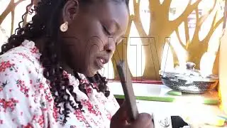 KITCHEN DRIVE  SWALLOW PLANTAIN WITH DRAW SOUP PREPARATION