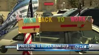 Protesting to Reopen MN