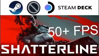 Shatterline on Steam Deck in 720p 50fps+