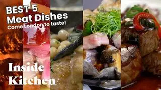 Top 5 meat dishes of 2024 in London / Wagyu / Ribeye / Kebab etc