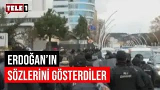 Sendikalar ve konfederasyonlar Meclis &ouml;n&uuml;nde eylemde