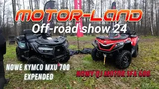 PREMIERA NOWYCH QUADÓW . QJMOTOR SFA 600. KYMCO MXU 700 EXENDED