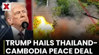 Trump Congratulates Thailand And Cambodia Over Border Ceasefire | NewsX World