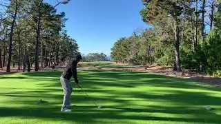Golf is complicated, driver left Poppy Hills #poppyhills #monterey #pullhook #toofast #golf