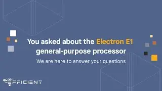Архитектура Fabric от Efficient: синхронная логика с параллелизмом потоков данных | Efficient Com...