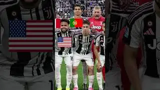 Juventus Squad *Their Nationality* #shorts #football #juventus #seriea