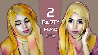 2 Wedding Hijab style//Easy party hijab tutorial 2020 //like share and subscribe.