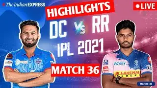 Match 36 - Rajasthan Royals (RR) vs Delhi Capitals (DC) IPL 2021 Full Match HD Highlights