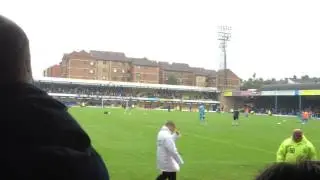 West Ham at Roots Hall - Southend away 14/07/12