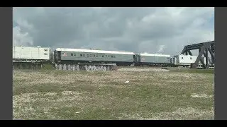 Norfolk Southern work train with passenger car