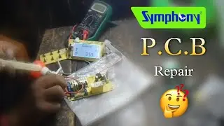 Symphony cooler , P.c.b repair | simple tricks