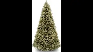 Review: National Tree Company 9 ft Downswept Douglas Fir &ndash; 900 LED Lights, 3,185 Tips