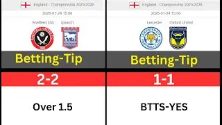 FOOTBALL PREDICTIONS TODAY 24/01/2026 SOCCER PREDICTIONS TODAY | BETTING TIPS, #footballpredictions