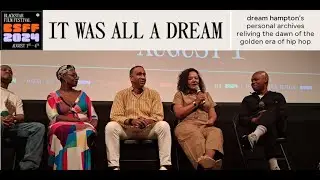 IT WAS ALL A DREAM Filmmaker Dream Hampton Hip Hop Doc