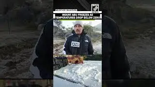 Cold Wave Grips Mount Abu as Temperatures Dip Below Zero