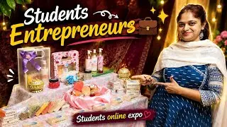 Students turned Entrepreneurs | students online expo #swasaagroups #womenentrepreneur #businessidea
