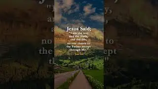 John 14:6 Bible Verse for Today ✝️ Jesus Is the Way, the Truth, and the Life #godsays #bible #jesus