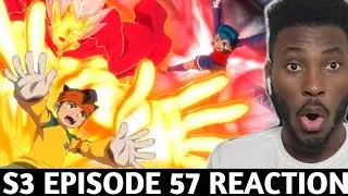 Inazuma Japan vs Little Gigant Pt2 | Inazuma Eleven S3 Episode 57 Reaction