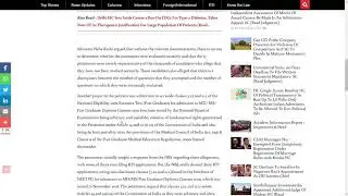 NEET PG 2019 NEWS Delhi High court notice to NBE