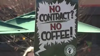 Starbucks workers strike in Alpharetta and Roswell