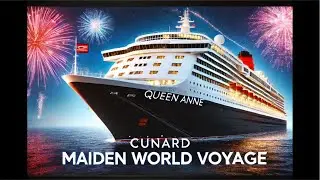 Cunard Queen Anne’s Departure From Southampton On Her Maiden World Cruise