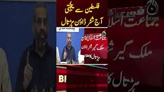 JI Announces Nationwide Strike Against India, Israel - Breaking - Aaj News