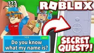 HOW TO GET TO THE SECRET NPC & COMPLETE HIS QUEST in MINING SIMULATOR Update!! *GLITCH?!* (Roblox)