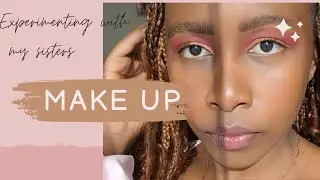 My Sister’s Makeup Challenge | Full Face Using Her Products