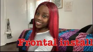 Quick weave frontal install | EASY & Quick