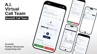AI Virtual Call Team - QuoteIQ Feature Showcase