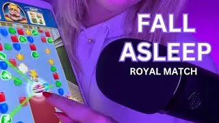 Fall Asleep While I Play Royal Match | Relaxing ASMR