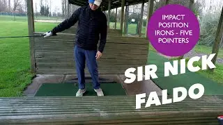 Pro golfer takeaways irons position sir nick faldo