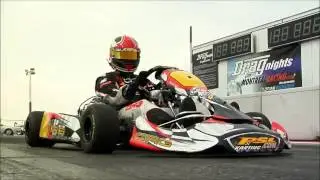 go kart (kz2) vs ferrari challenge stradale