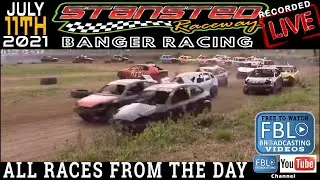 Stansted Raceway Banger Racing UK Meet 11th July 2021 Recorded Livestream   FREE